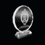 圓形水晶獎牌